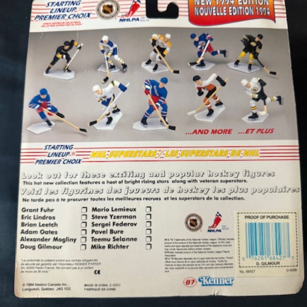 Doug Gilmour TORONTO MAPLE LEAFS Starting Lineup - Picture 2 of 2